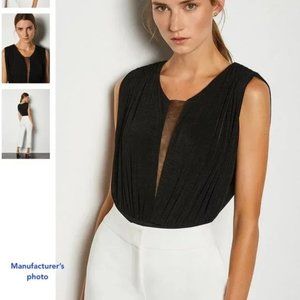 Draped Bodysuit, US size 8, Karen Millen, NWOT